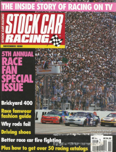 STOCK CAR RACING 1998 NOV - Brickyard 400, Langley Speedway, Panch, Lepage